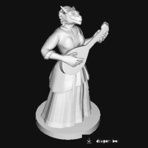 Dragonborn Female Bard