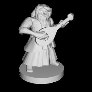 Dwarf Male Bard