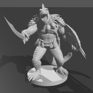 Lizardfolk Bandit Captain