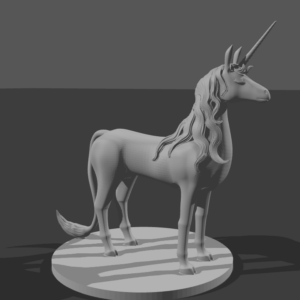 Unicorn (Large--2" base)